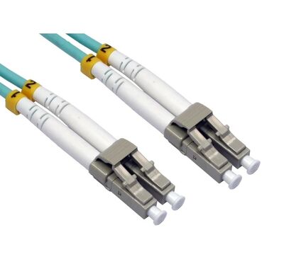 ECOLAN FO 50/125µ LC/LC MM OM3 DUPLEX PATCH CORD
