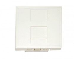 ECOLAN - Ecolan Face Plate 45X45 Mm. 1 Port.