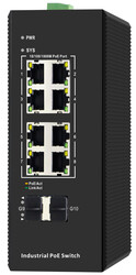 NETLINK - Netlink 8x10/100/1000Base-TX POE Port and 2xGigabit SFP Port Endüstriyel Switch