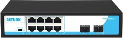 NETLINK - Netlink NTL8G2SFPAF 8 Port Poe 2 Port Sfp Gigabit Switch