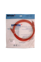 NETLINK - Netlınk N+Utp Cat6 Lszh Patch Cord Kırmızı 10mt