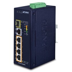 Planet PL-IGS-614HPT 4 Port Endüstriyel Tip Yönetilemeyen Ethernet Switch - Thumbnail
