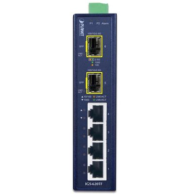 Planet PL-IGS-620TF 4 Port Endüstriyel Tip Yönetilemeyen Ethernet Switch